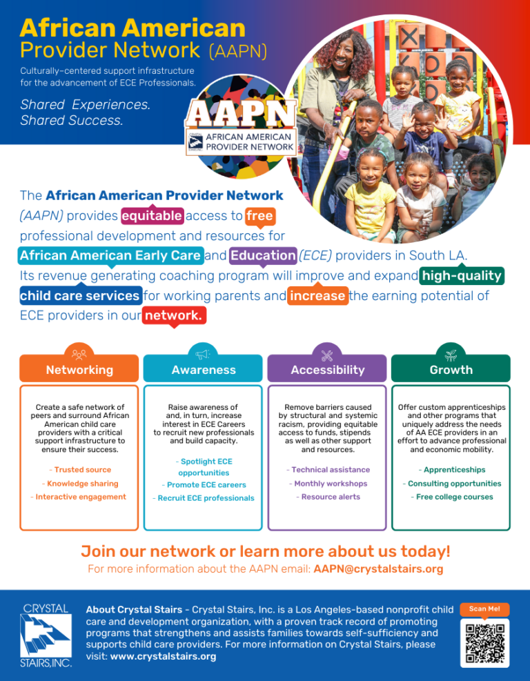 African American Provider Network Crystal Stairs